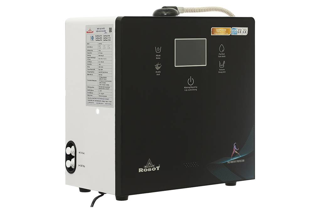 Máy lọc nước điện giải ion kiềm ROBOT IonPrince 37X 3 tấm điện cực