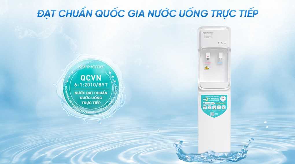 Máy lọc nước RO nóng lạnh Korihome WPK-962 12 lõi