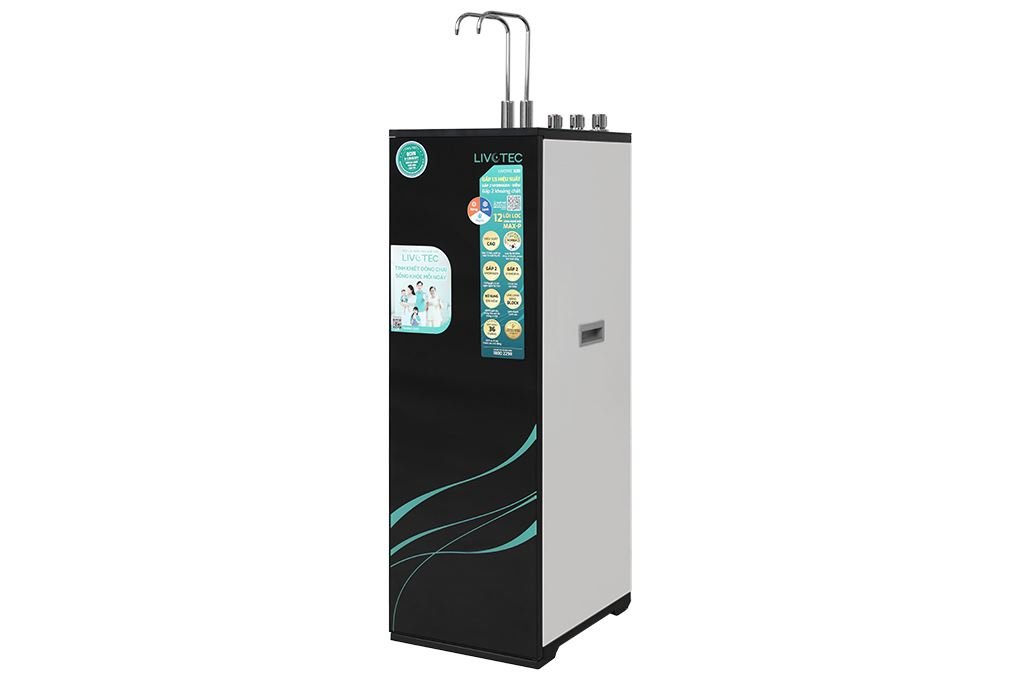 Máy lọc nước RO nóng nguội lạnh Hydrogen Livotec 828 12 lõi