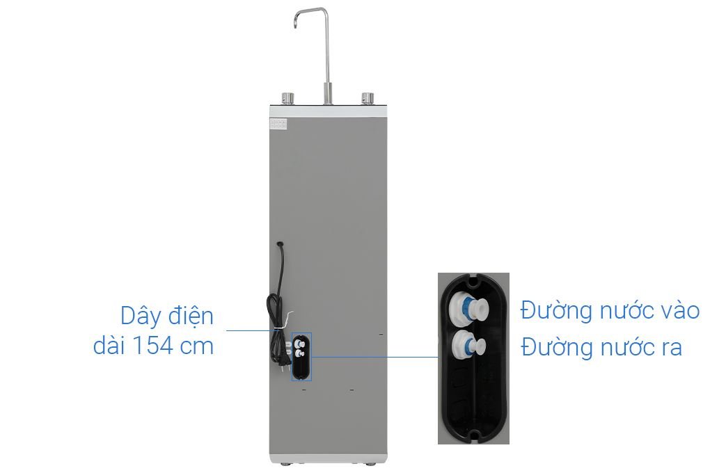 Máy lọc nước RO Hydrogen ion kiềm Hòa Phát HPA856 12 lõi