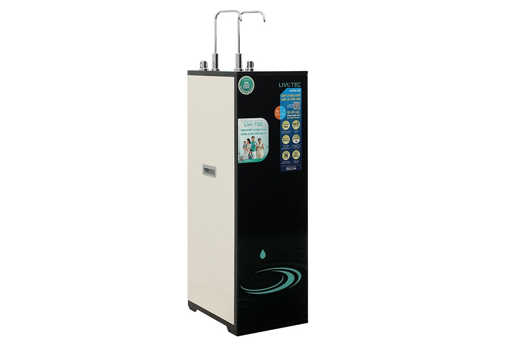 Máy lọc nước RO nóng nguội Hydrogen Livotec 635 10 lõi