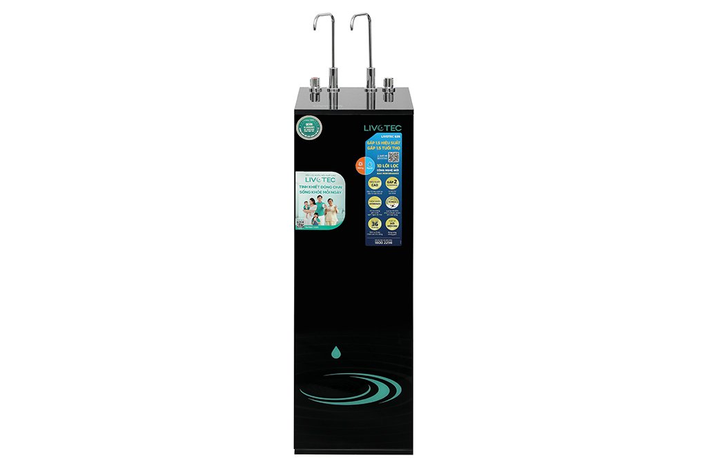 Máy lọc nước RO nóng nguội Hydrogen Livotec 635 10 lõi