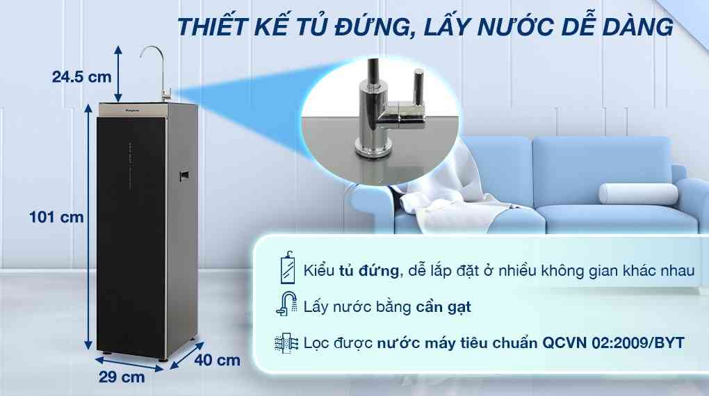 Máy lọc nước RO Kangaroo KG12NA 12 lõi