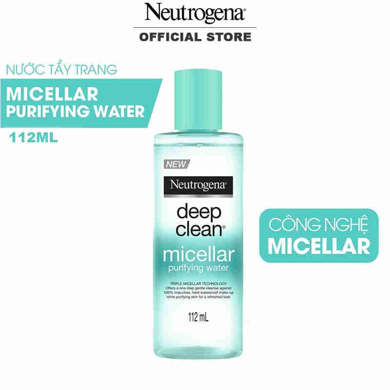 Nước Tẩy Trang Neutrogena Thanh Lọc Và Làm Sạch Sâu 112ml
