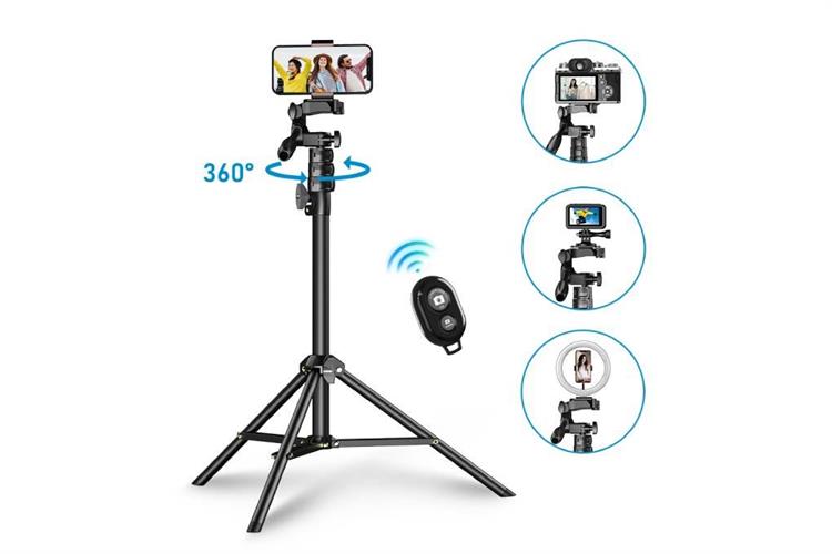 Apexel JJ070 Tripod Bluetooth điện thoại