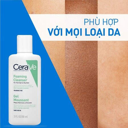 Sữa Rửa Mặt CeraVe Cho Da Thường Đến Khô 236ml