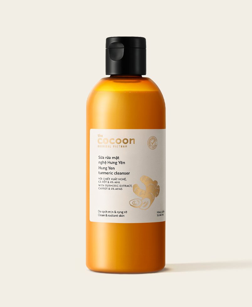 Sữa Rửa Mặt Cocoon Chiết Xuất Từ Nghệ Hưng Yên 140ml