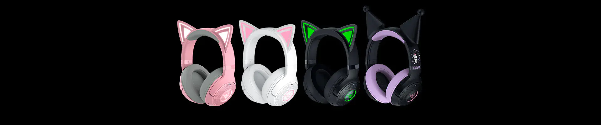 Tai nghe Bluetooth Chụp Tai Gaming Razer Kraken Kitty V2 BT