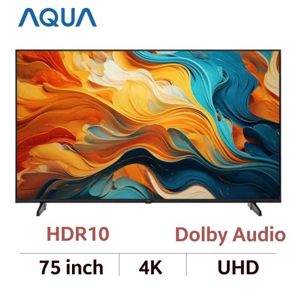 Google Tivi Aqua 4K 75 inch AQT75K85FUX