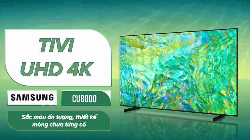 Samsung Smart TV Crystal UHD 65 inch UA65CU8000