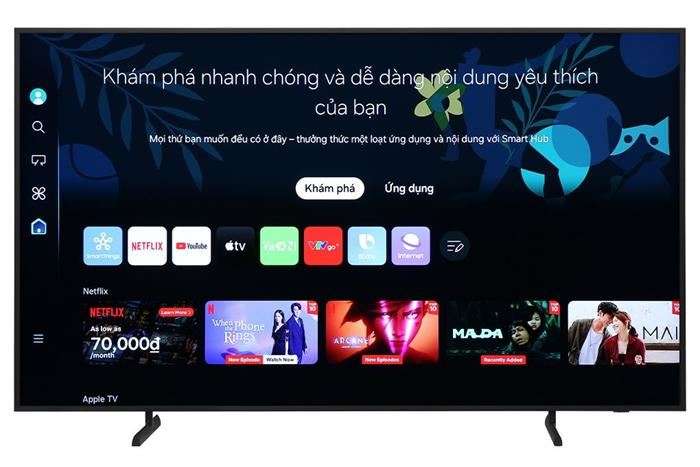 Samsung Smart TV Khung Tranh The Frame QLED 4K 75 inch QA75LS03D
