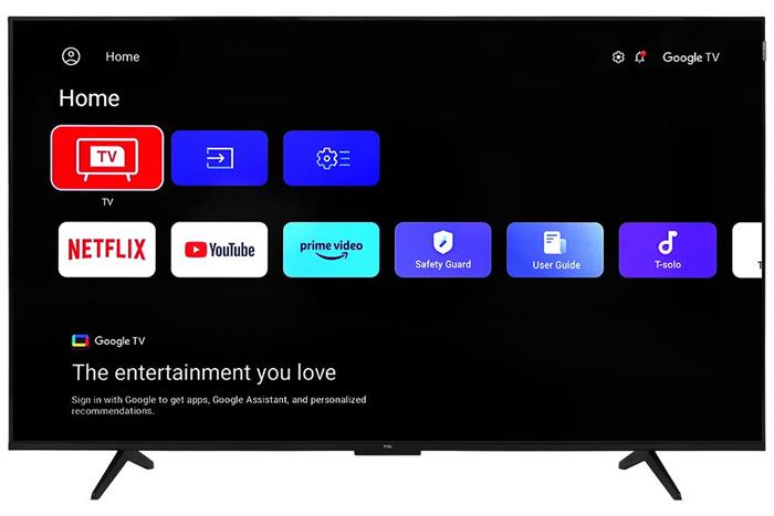 Google Tivi QLED TCL AI 4K 75 inch 75P7K