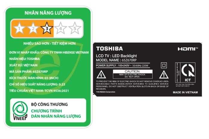 Toshiba Smart Tivi Mini LED AI 4K 65 inch 65Z670RP