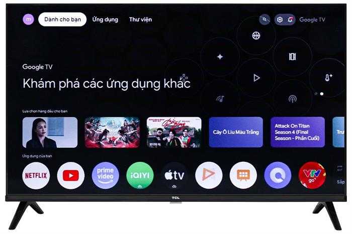 Google Tivi QLED TCL AI FHD 32 inch 32S5K