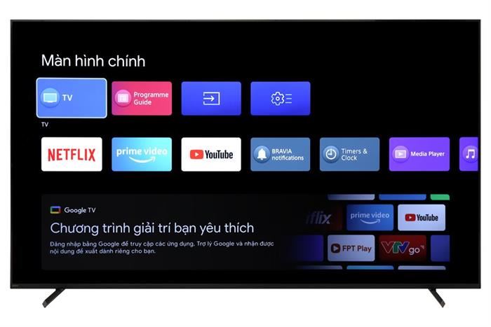 Google Tivi Sony BRAVIA XR 4K 85 inch XR-85X90L