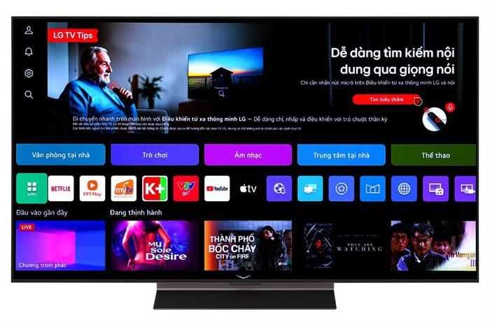 Smart Tivi OLED LG AI 4K 42 inch OLED42C4PSA