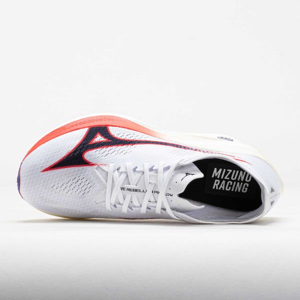 Giày Chạy Bộ Unisex Mizuno Wave Rebellion Pro Low White/Baritone Blue