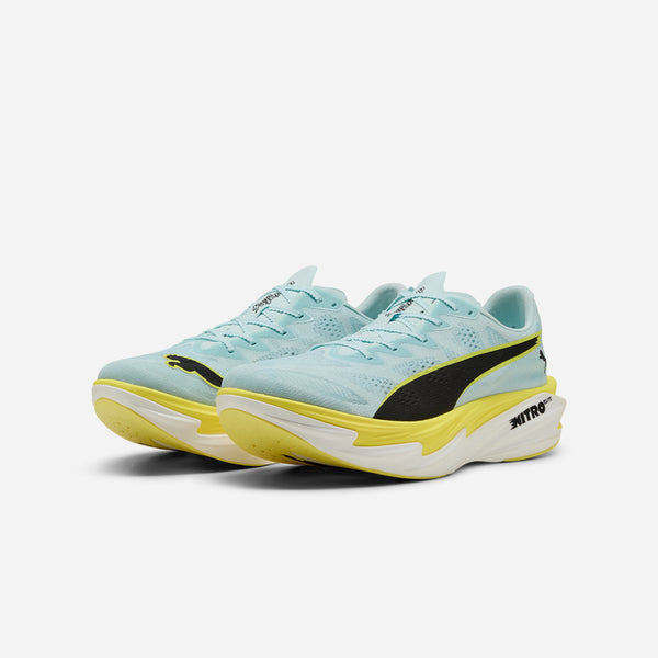 Giày Chạy Bộ Nam Puma Deviate Nitro Elite 4 Xanh Mint