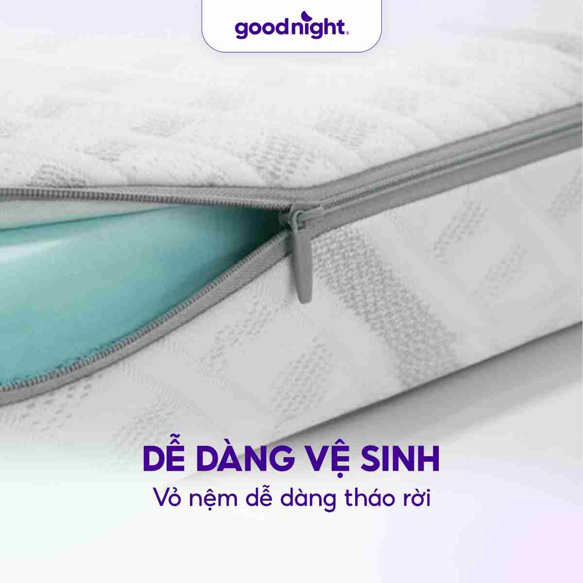 Nệm foam Goodnight Massage 1.0 10cm