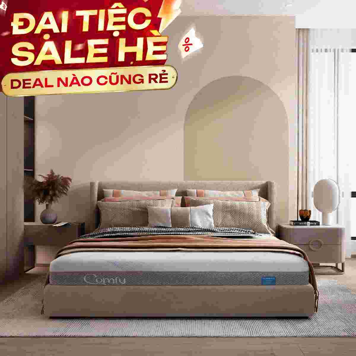 Nệm foam Comfy Cloud 3.0 cân bằng trọng lực