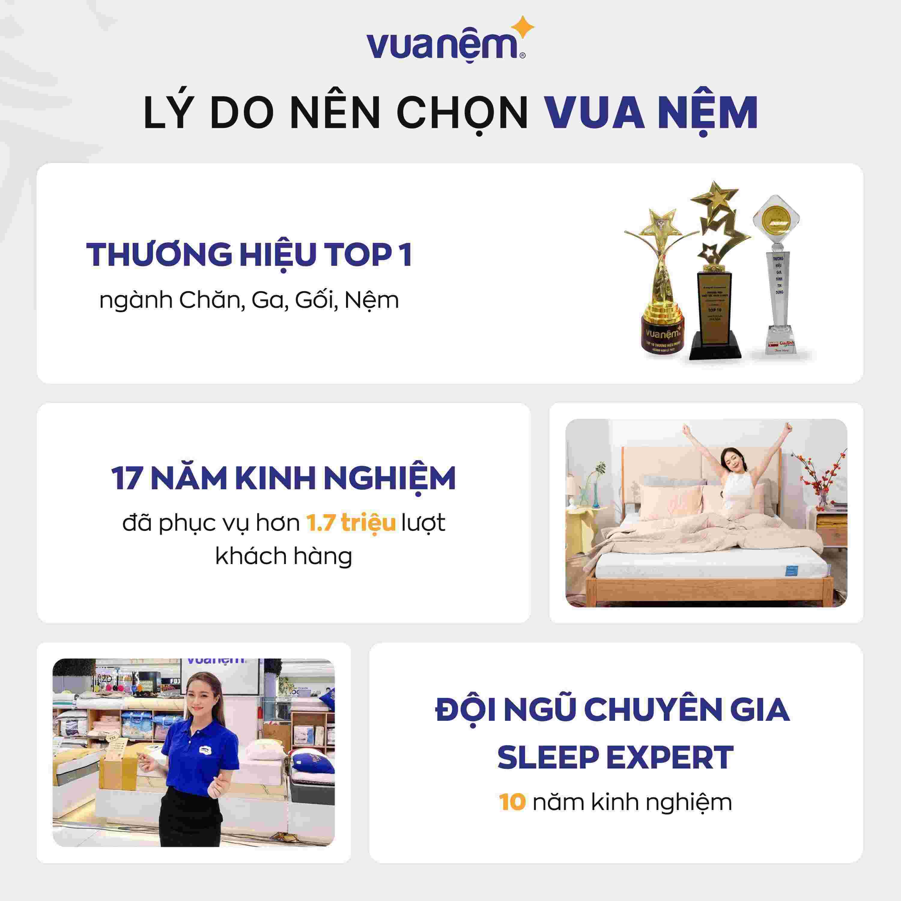 Nệm cao su Kim Cương Diamond Luxury dày 5cm