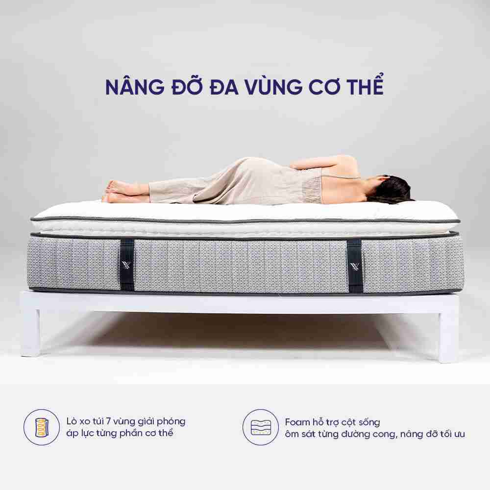 Nệm lò xo Serta Pedic iBreeze 41cm