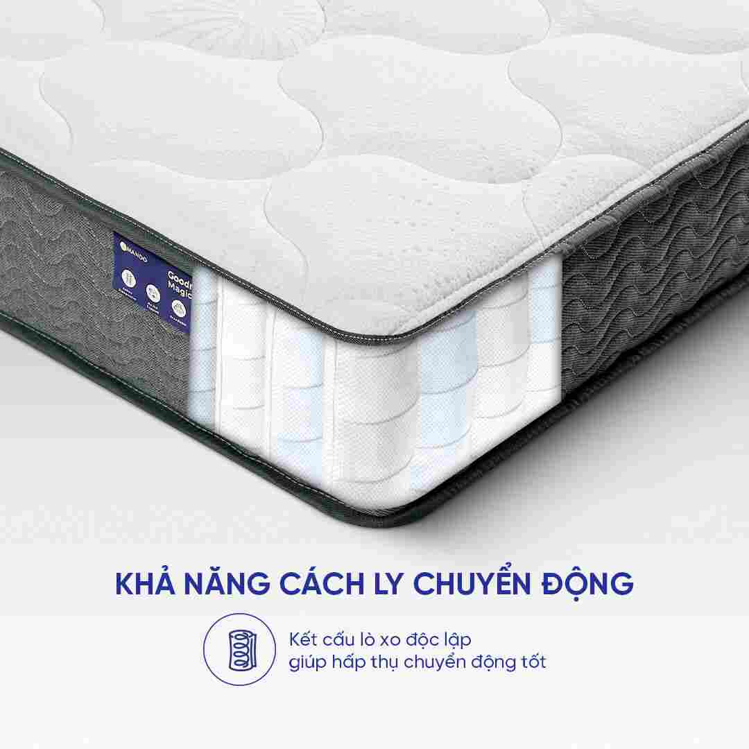 Nệm lò xo Amando Goodnight Magic 20cm