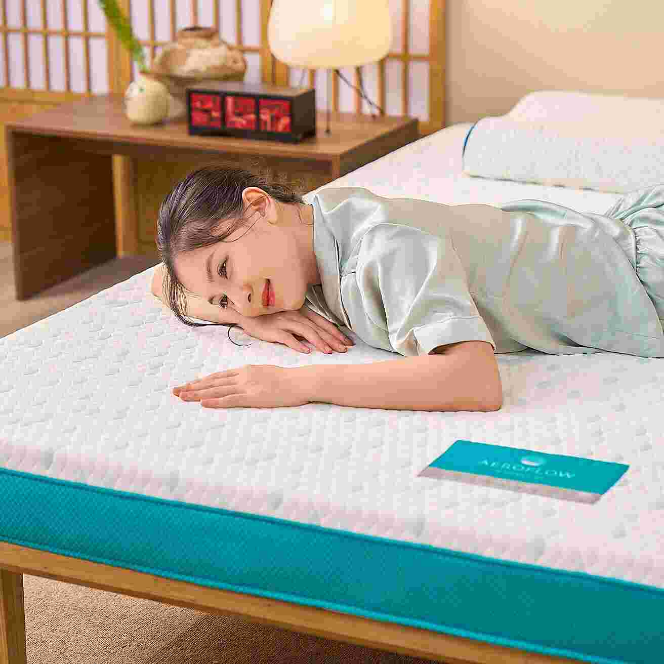 Nệm foam Aeroflow Standard Nhật Bản nâng đỡ cơ thể dày 12cm