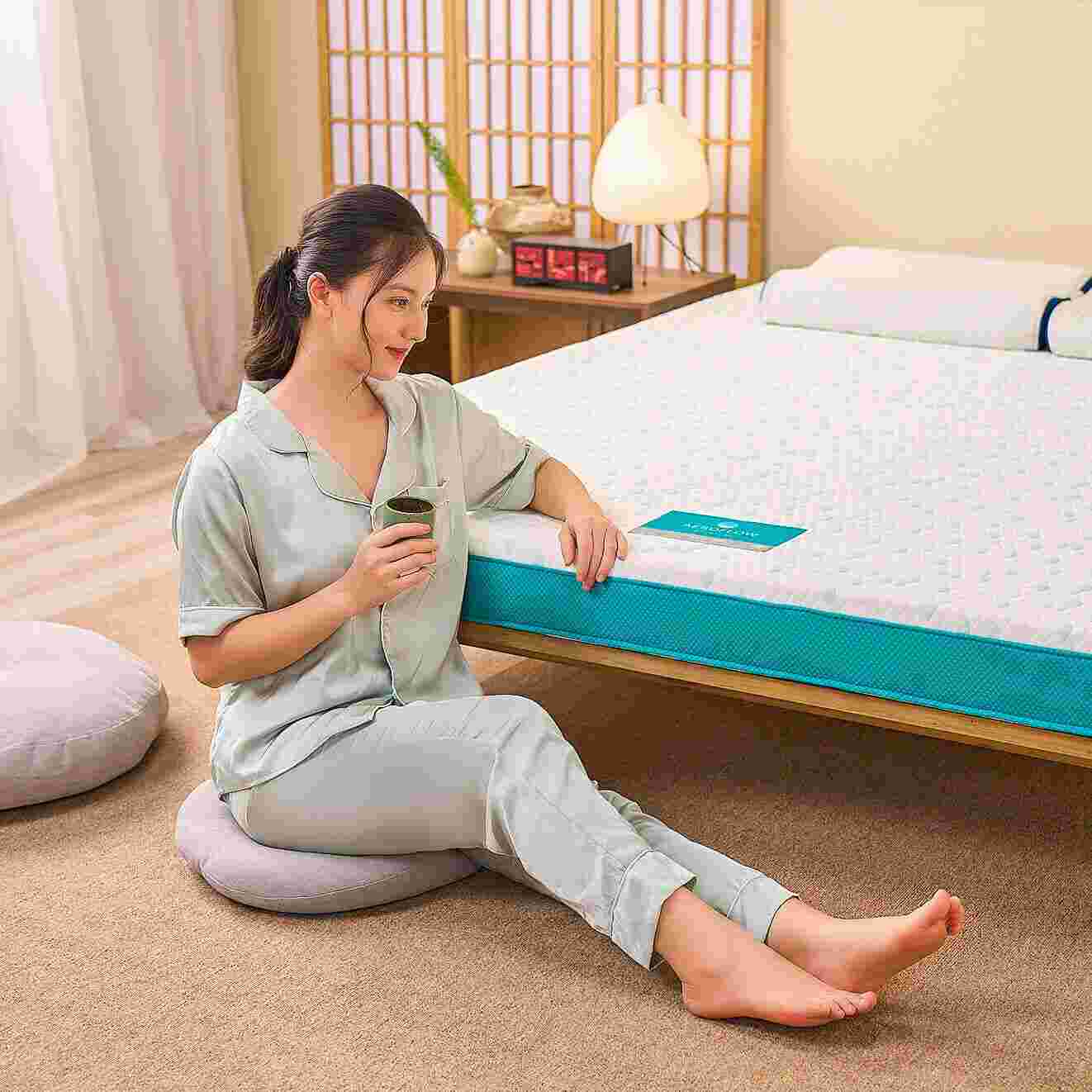 Nệm foam Aeroflow Standard Nhật Bản nâng đỡ cơ thể dày 12cm