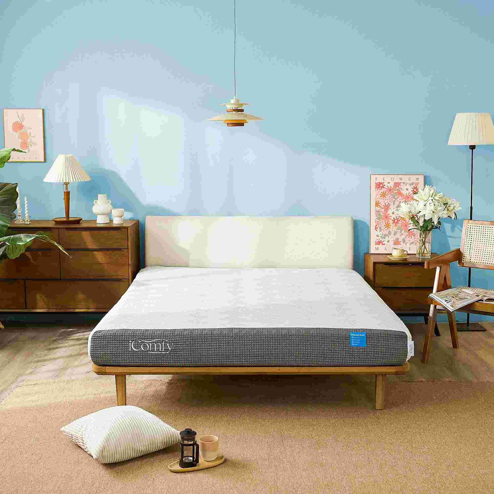 Nệm foam iComfy Coolax Plus 20cm