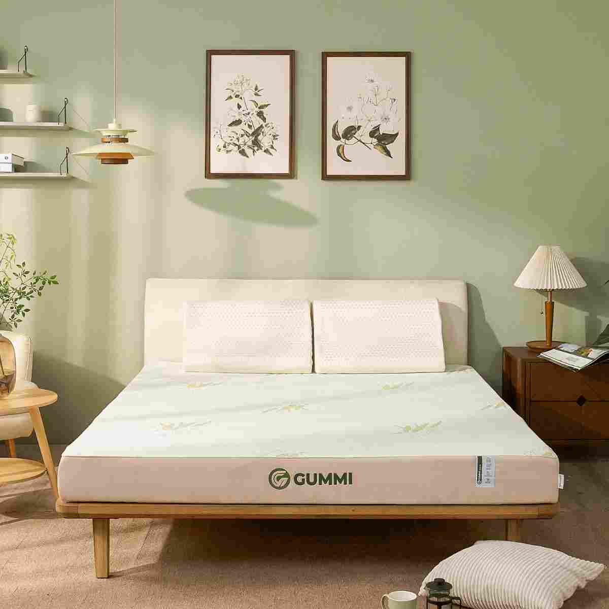 Nệm cao su Gummi Hybrid đa tầng kháng khuẩn thoáng mát dày 15cm