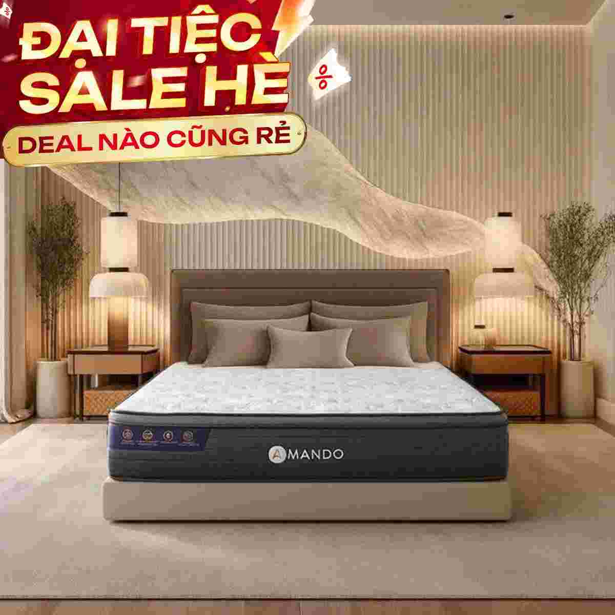 Nệm lò xo Amando Elite Grand 28cm