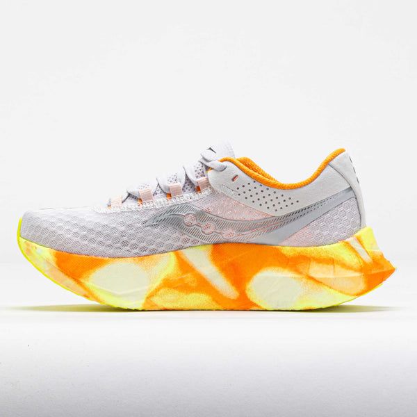 Giày Chạy Bộ Nữ Saucony Endorphin Pro 4 Trắng Xám / Đế Cam Vàng