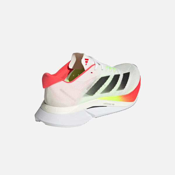 Giày Chạy Bộ Nữ Adidas Adizero Boston 12 Trắng Phối Đỏ Xanh