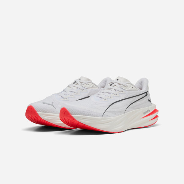 Giày Chạy Bộ Nữ Puma Deviate Pure Nitro Trắng