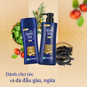 Dầu Gội Nguyên Xuân Dược Liệu Sạch Gàu 450ml