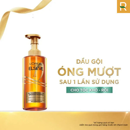 Dầu Gội L'Oreal Dưỡng Tóc Suôn Mượt Tóc Cao Cấp 100ml