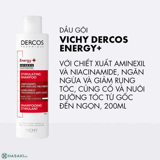 Dầu Gội Vichy Ngăn Ngừa & Giảm Rụng Tóc 200ml