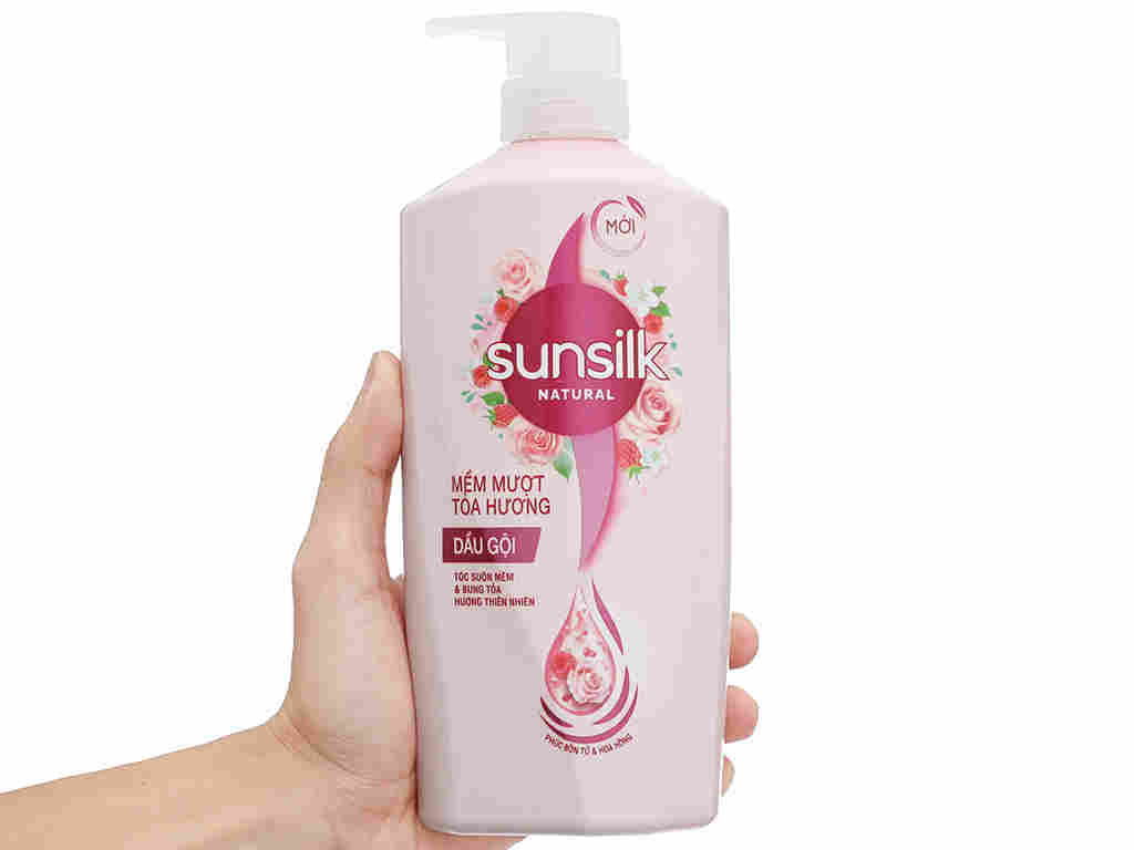 Dầu Gội Sunsilk Natural Mềm Mượt Tỏa Hương 650g