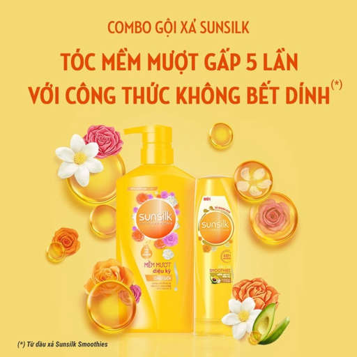 Dầu Gội Sunsilk Mềm Mượt Diệu Kỳ 650g
