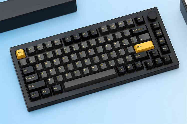 Bàn Phím Cơ Bluetooth Akko 5075B Plus Black & Gold