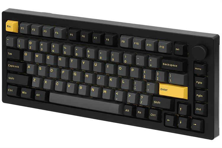 Bàn Phím Cơ Bluetooth Akko 5075B Plus Black & Gold