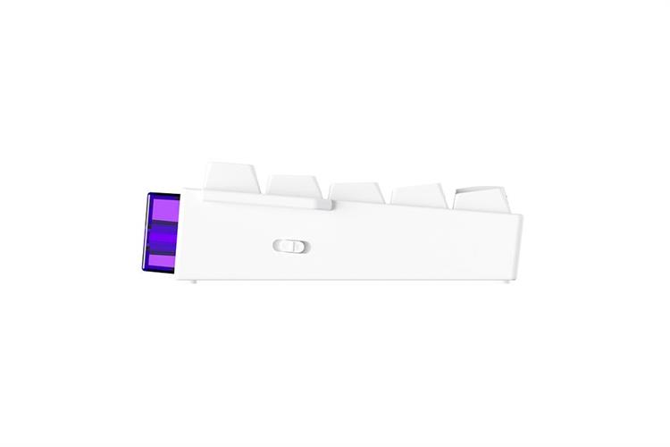 Bàn Phím Cơ Bluetooth Veekos Shine60 SP White Akko Flash Magnetic Switch