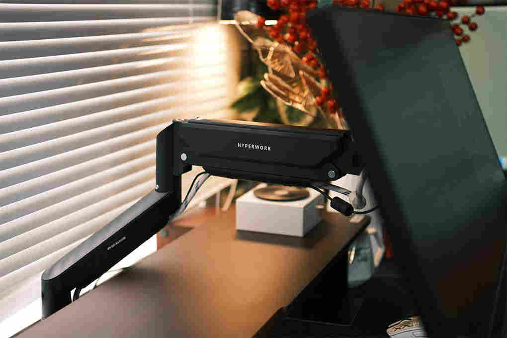 Giá treo màn hình HyperWork Core Arm HPW-SA01 Đen