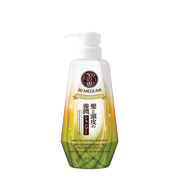 Dầu Gội 50 Megumi Ngăn Rụng Tóc, Hỗ Trợ Phục Hồi 250ml