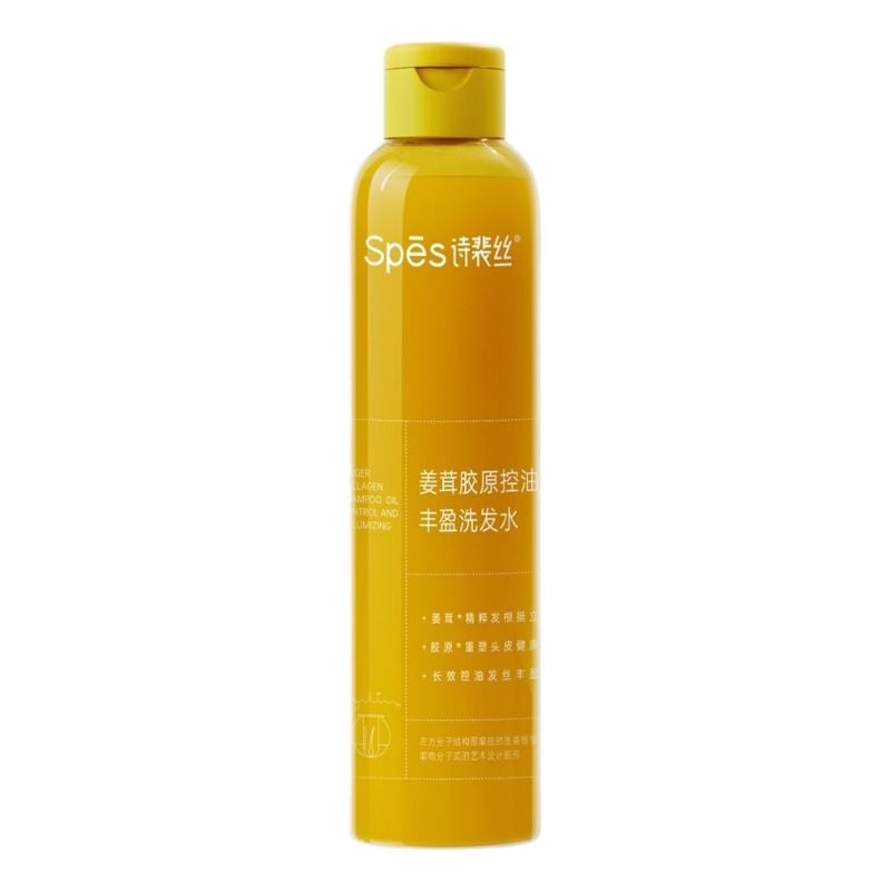 Dầu Gội Spes Chiết Xuất Gừng Kiềm Dầu, Làm Phồng Tóc 500ml