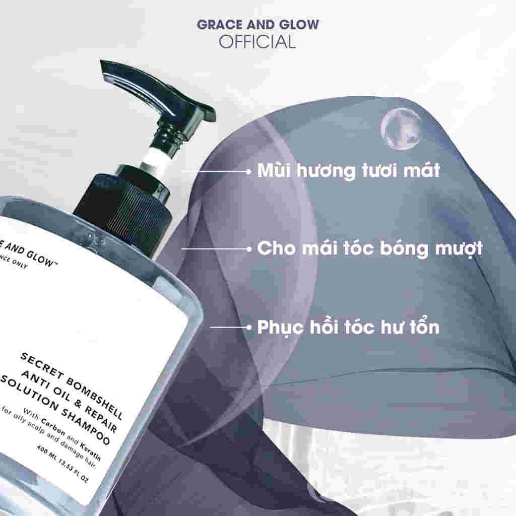 Dầu Gội Grace And Glow Secret Bombshell Kiềm Dầu 400ml