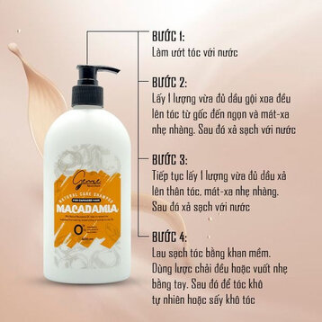 Dầu Gội Gennie Macadamia Phục Hồi Hư Tổn 400ml