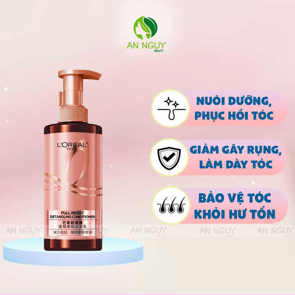 Dầu Xả L'Oreal Giảm Gãy Rụng Tóc Giúp Tóc Chắc Khỏe 440ml