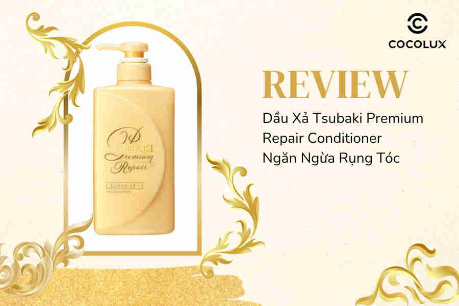 Dầu Xả Tsubaki Phục Hồi Hư Tổn, Bồng Bềnh Tóc 450ml